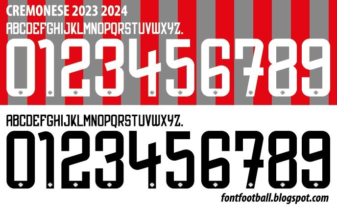 Font Vector Cremonese 2023 2024 kit