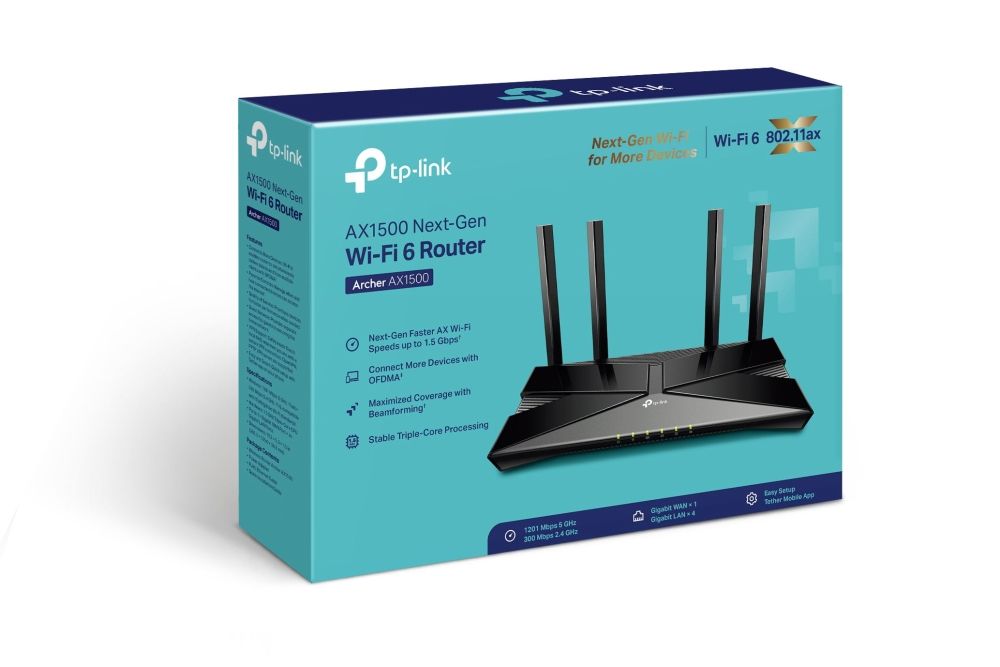 Archer AX1500 Wi-Fi 6 Router