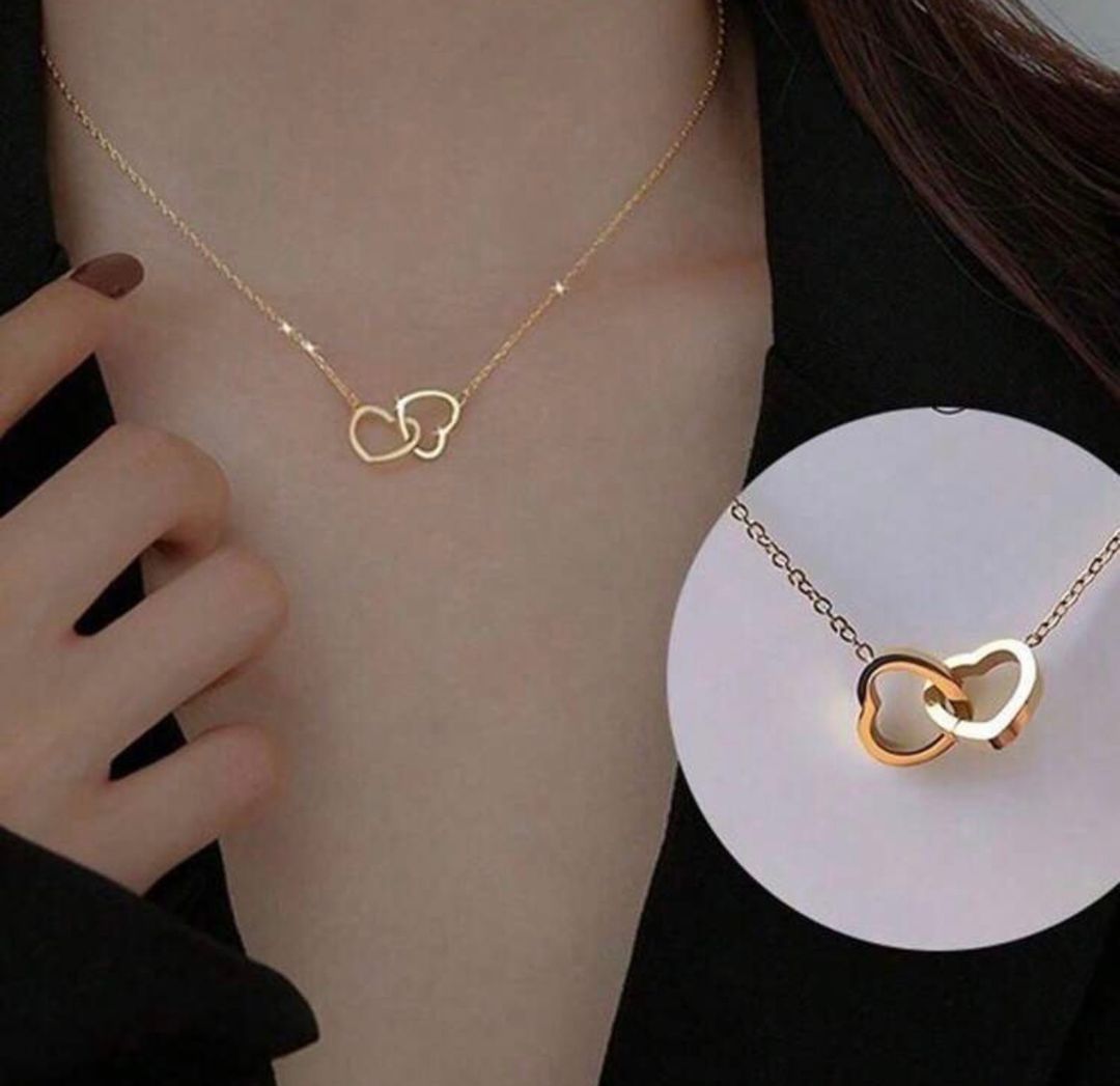 Bijoux double coeur