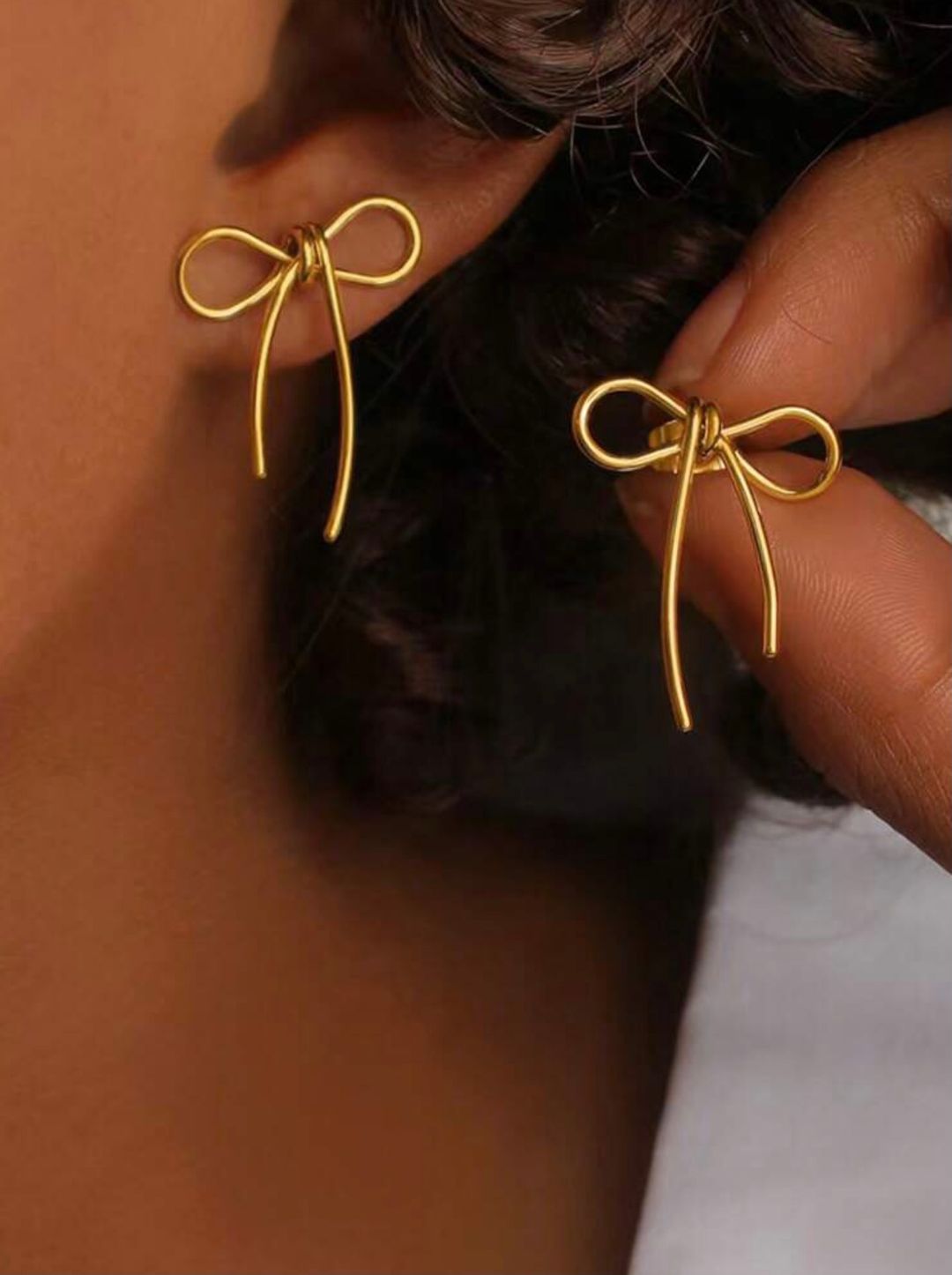 Boucle d'oreille stainless