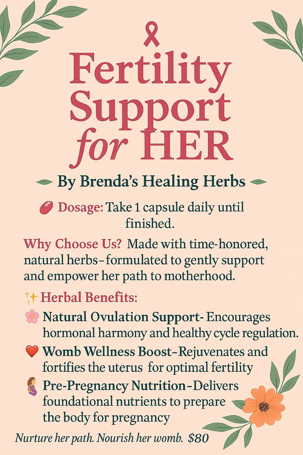 Fertility Capsules for Her 
