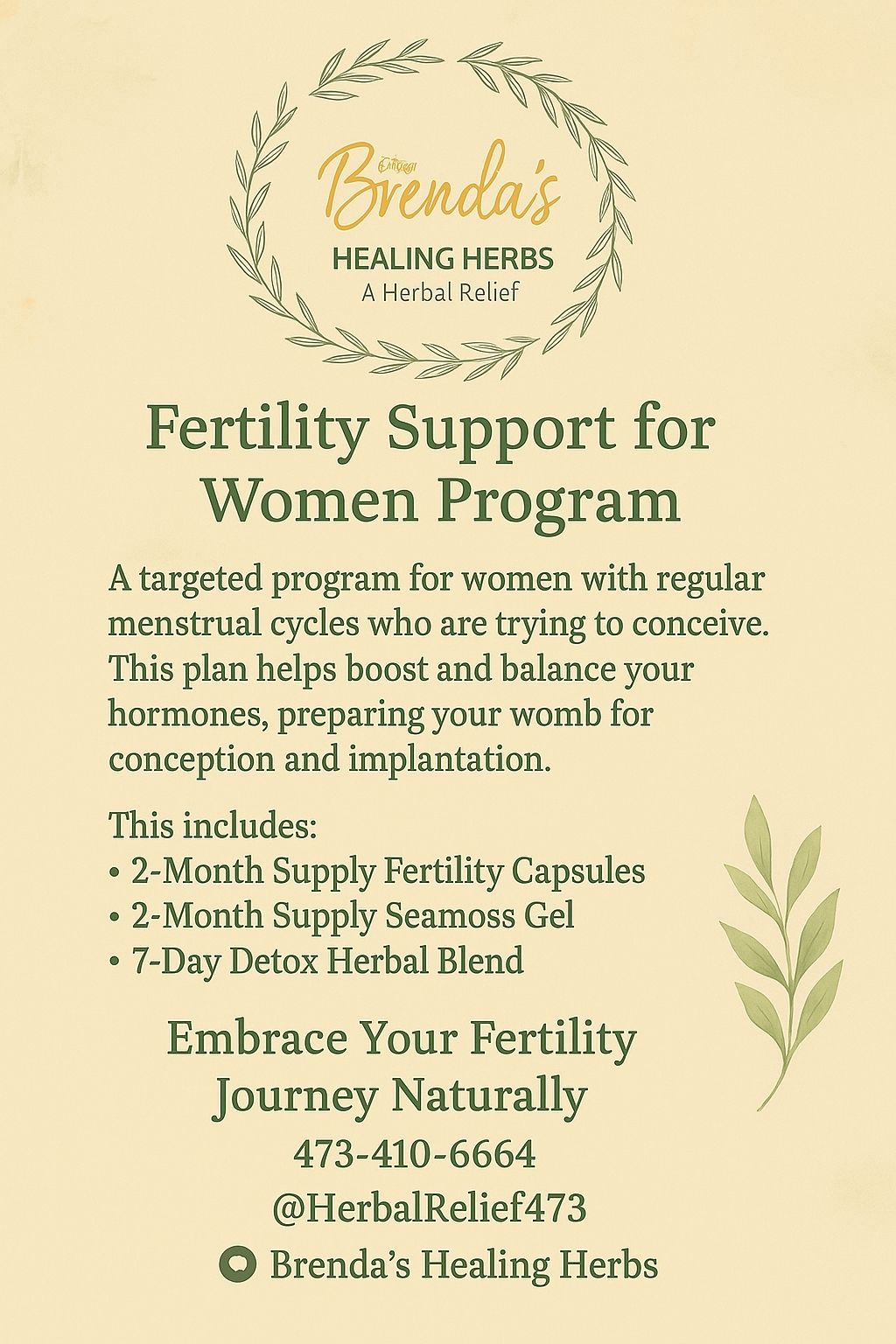 Female Fertility Package