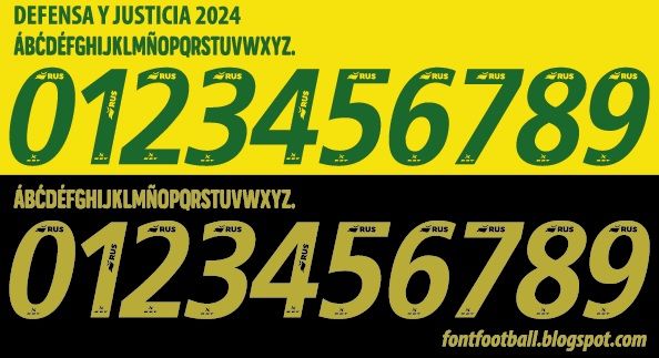 Font Vector Defensa Y Justicia 2024 kit