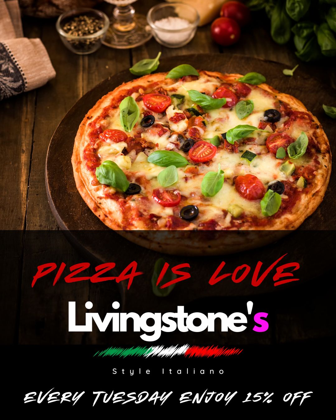 PIZZA MARGHERITA