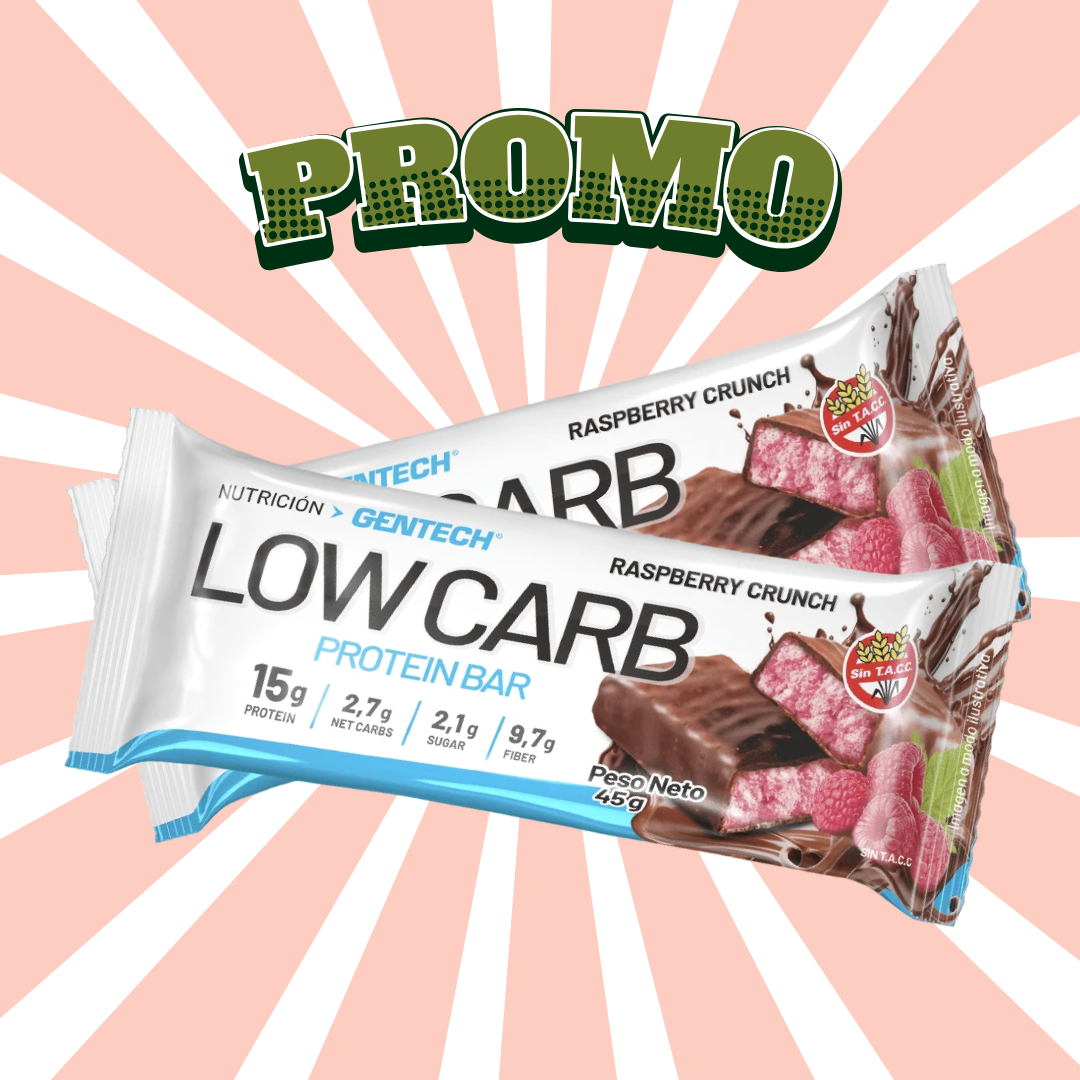 Barra de Proteína Low Carb Frambuesa x 2