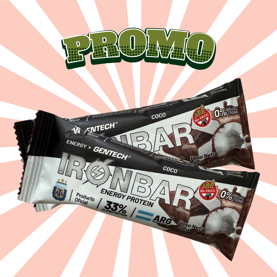 Barra de Proteína Coco x 2