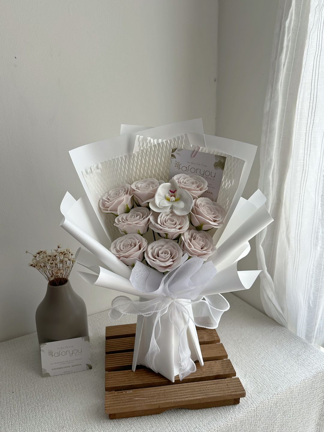 9 Stalk Awakening Soap Rose Bouquet｜ 苏醒香皂玫瑰花束 