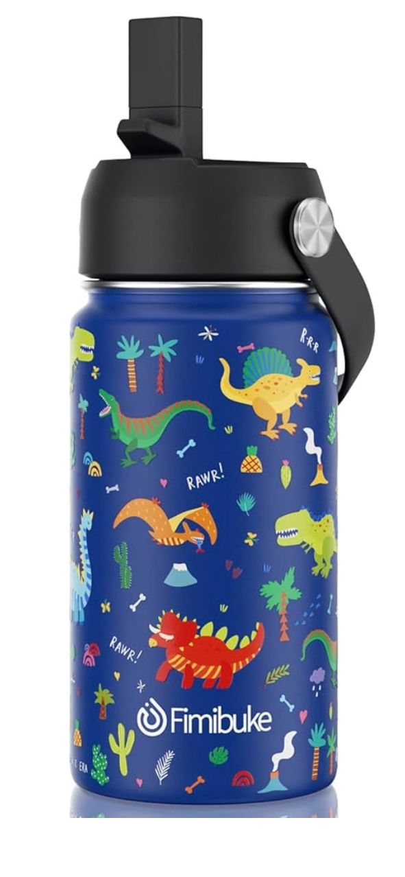 Termo Dinosaurio 14 Oz