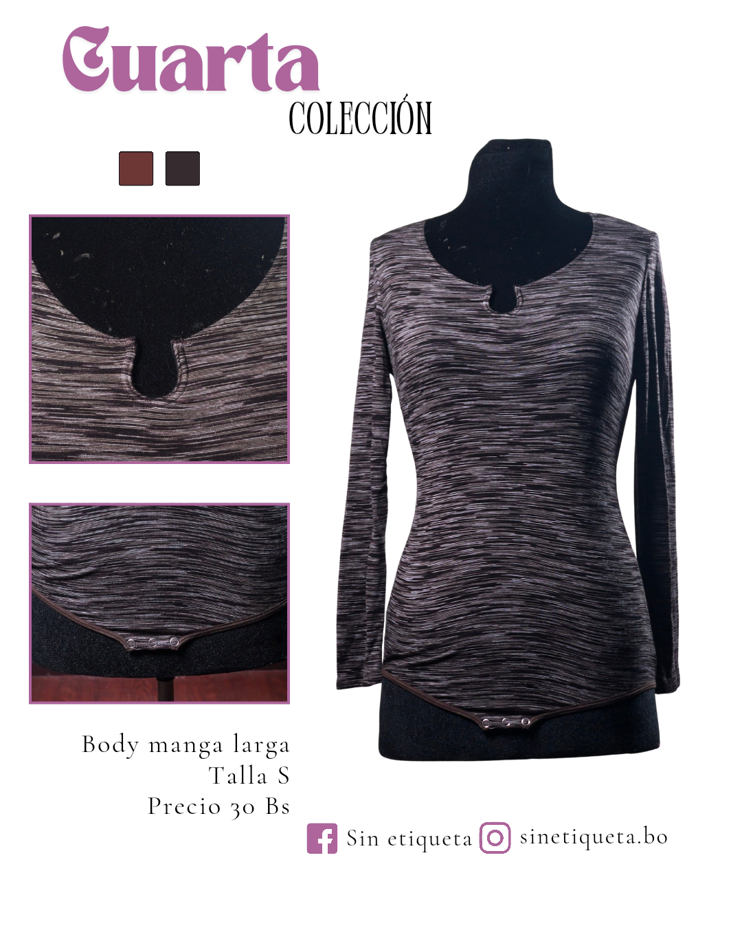 Body manga larga 