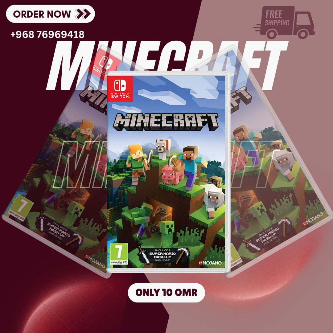 Minecraft – Nintendo Switch (Used, Cartridge Only)