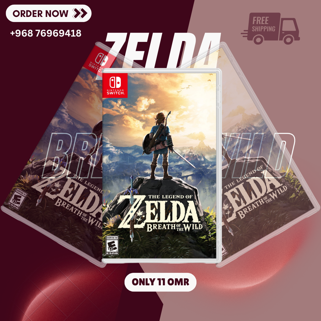 Zelda: Breath of the Wild – Nintendo Switch (Used, Cartridge Only)