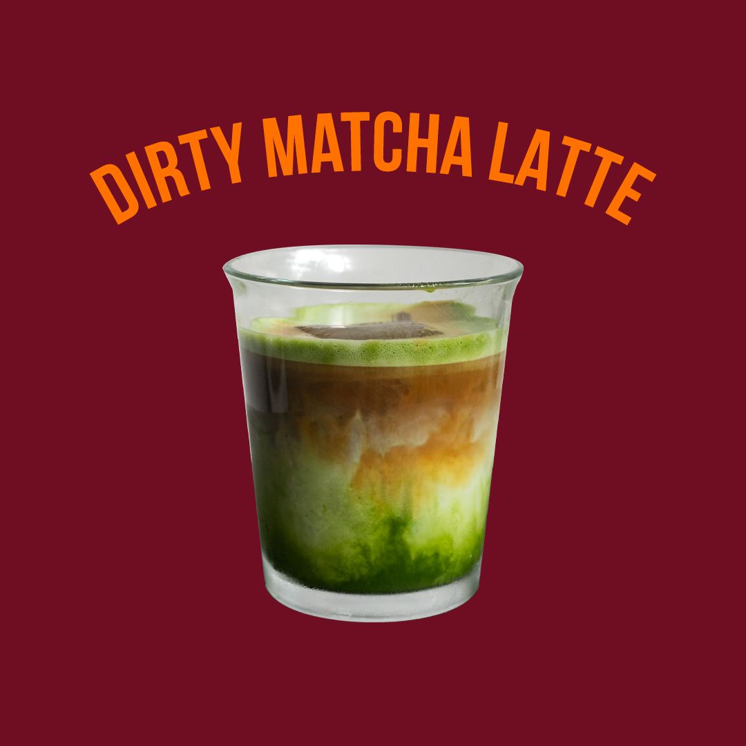 Dirty Matcha Latte