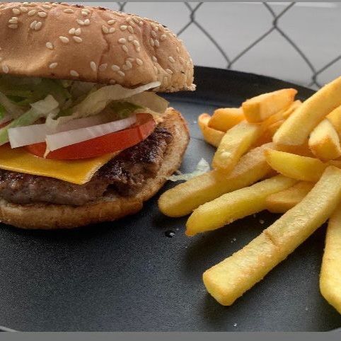 Hamburgesa arrachera