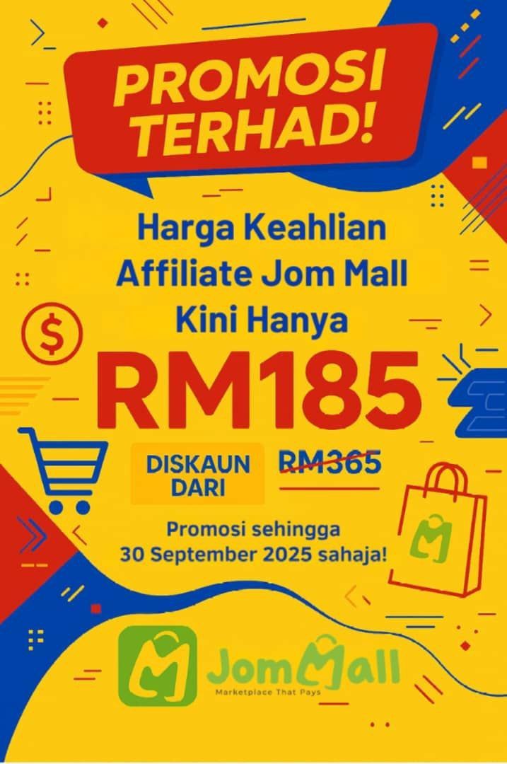 PROMOSI JOM MALL 2025 + 15 SOFTWARE BLASTING PLUS CLOUD (SEPARUH HARGA)
