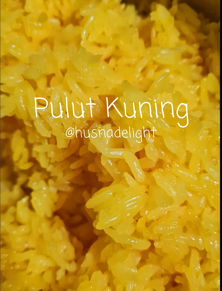 Pulut Kuning/ Yellow Glutinous Rice