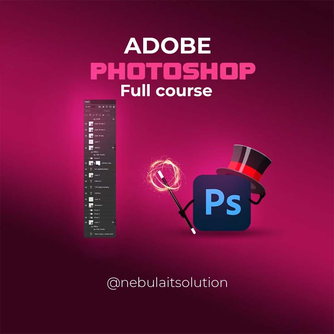 Adobe Photoshop Graphic Design Full Course
