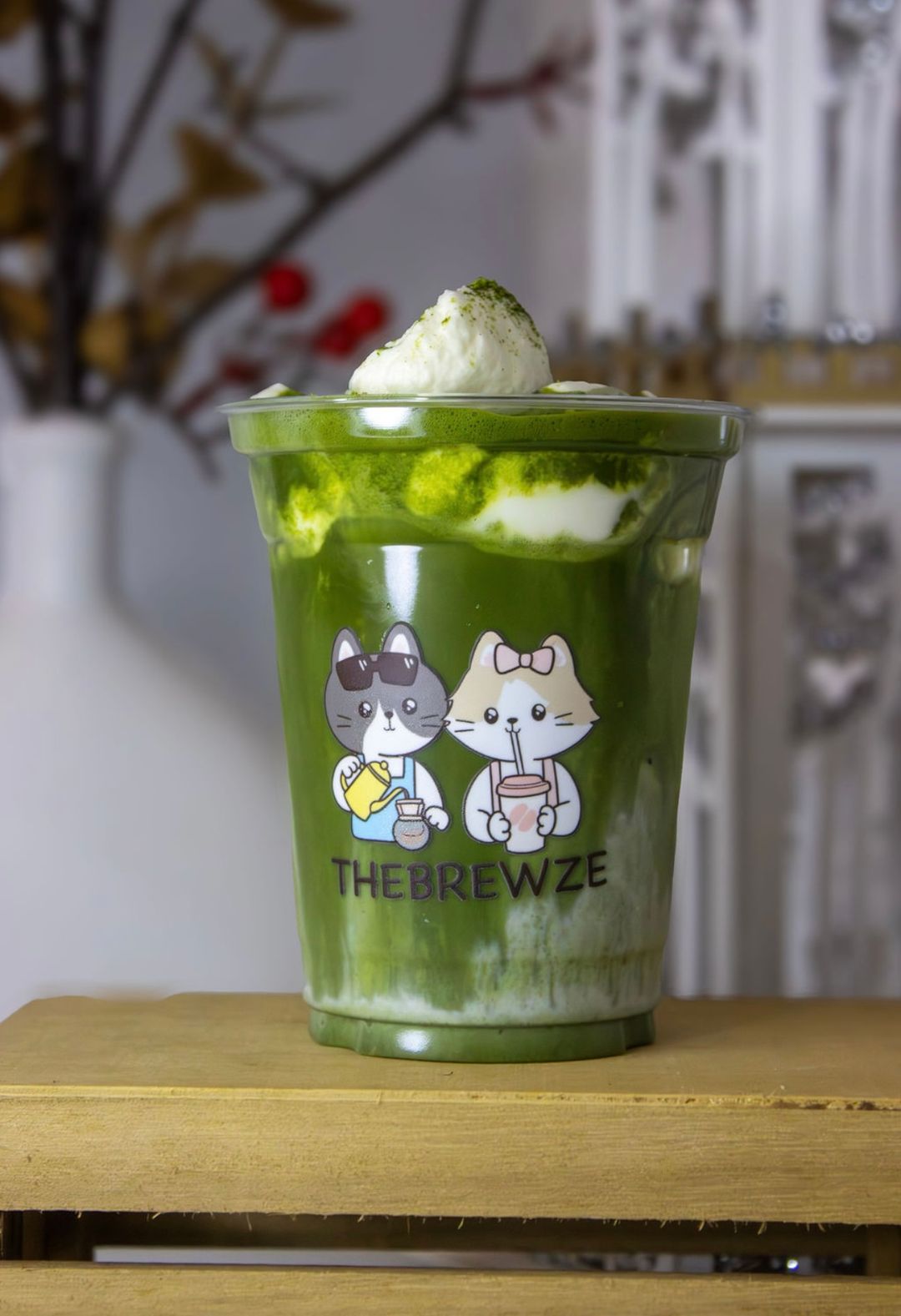 Matcha Einspanner ｜抹茶奶盖