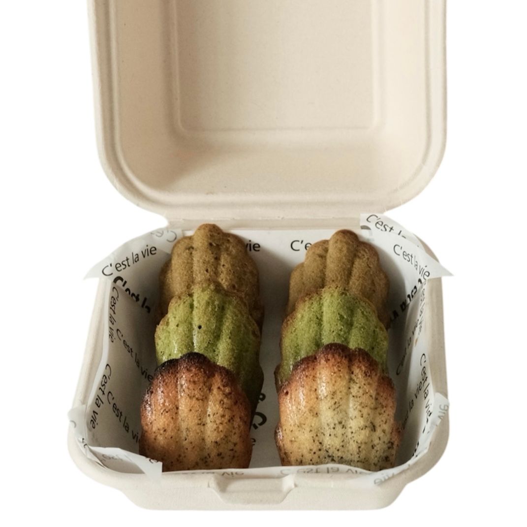 Assorted Brown Butter Madeleines (Box of 6)