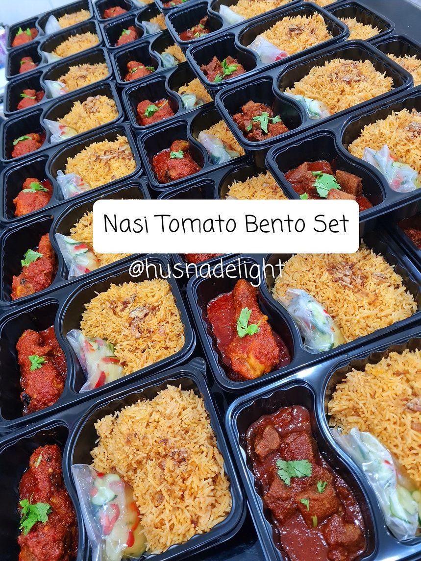 Nasi Tomato Bento Set