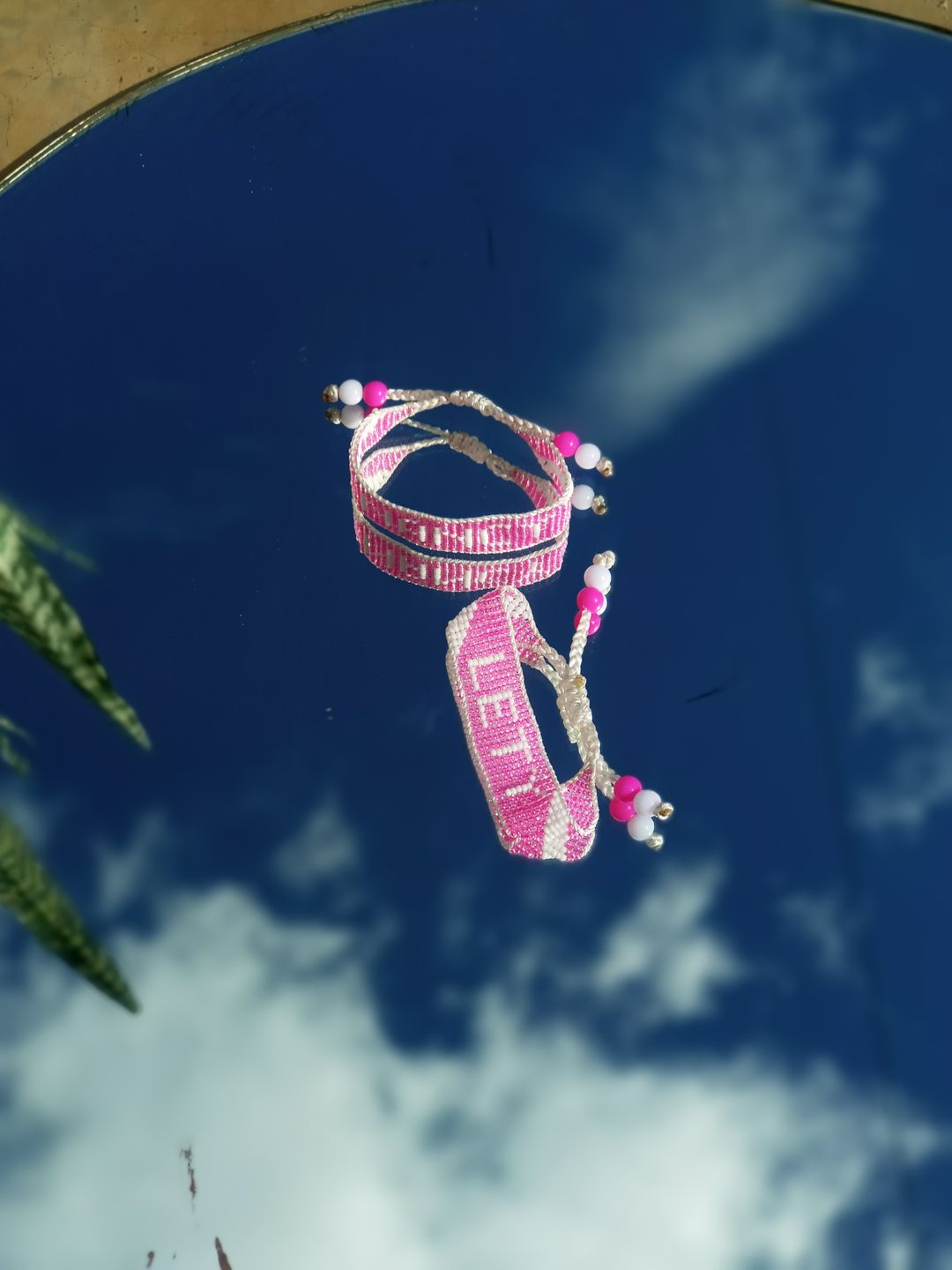 Beaded Bracelet with name