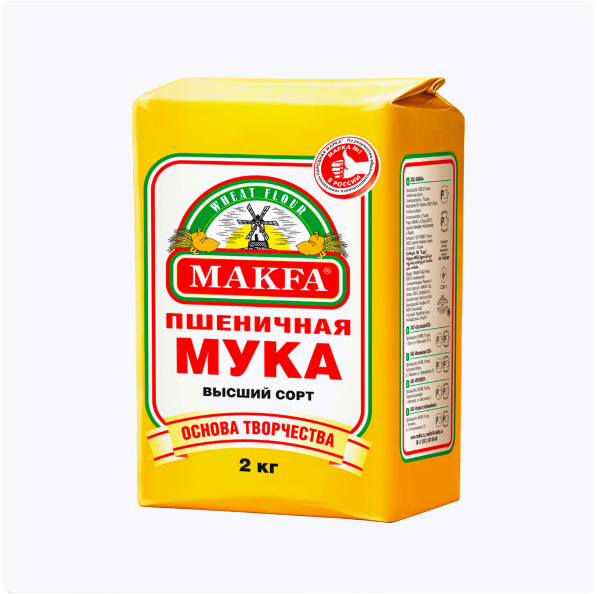 Орди гандумӣ (Мука пшеничная) Макфа  2кг