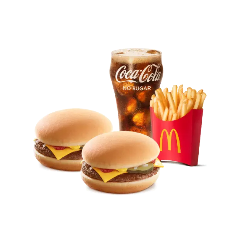 2 Cheeseburger Meal