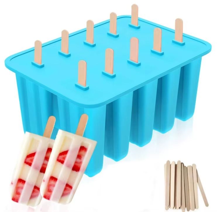 Moule à glace 10 cavités + 50 bâtonnets