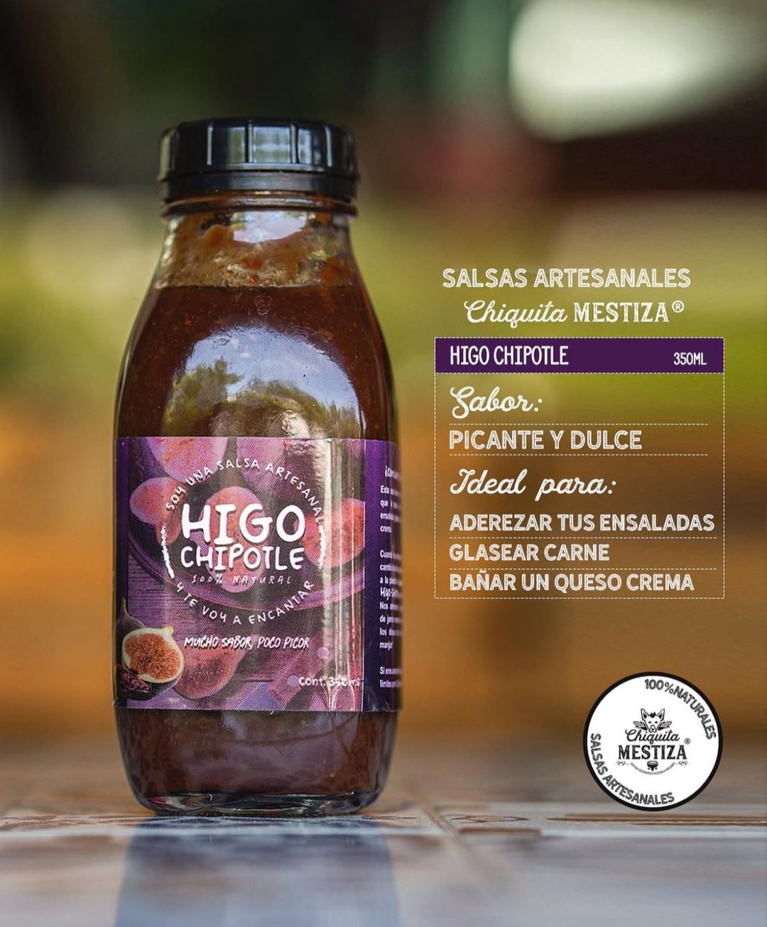 Salsa Higo & Chipotle 300ml