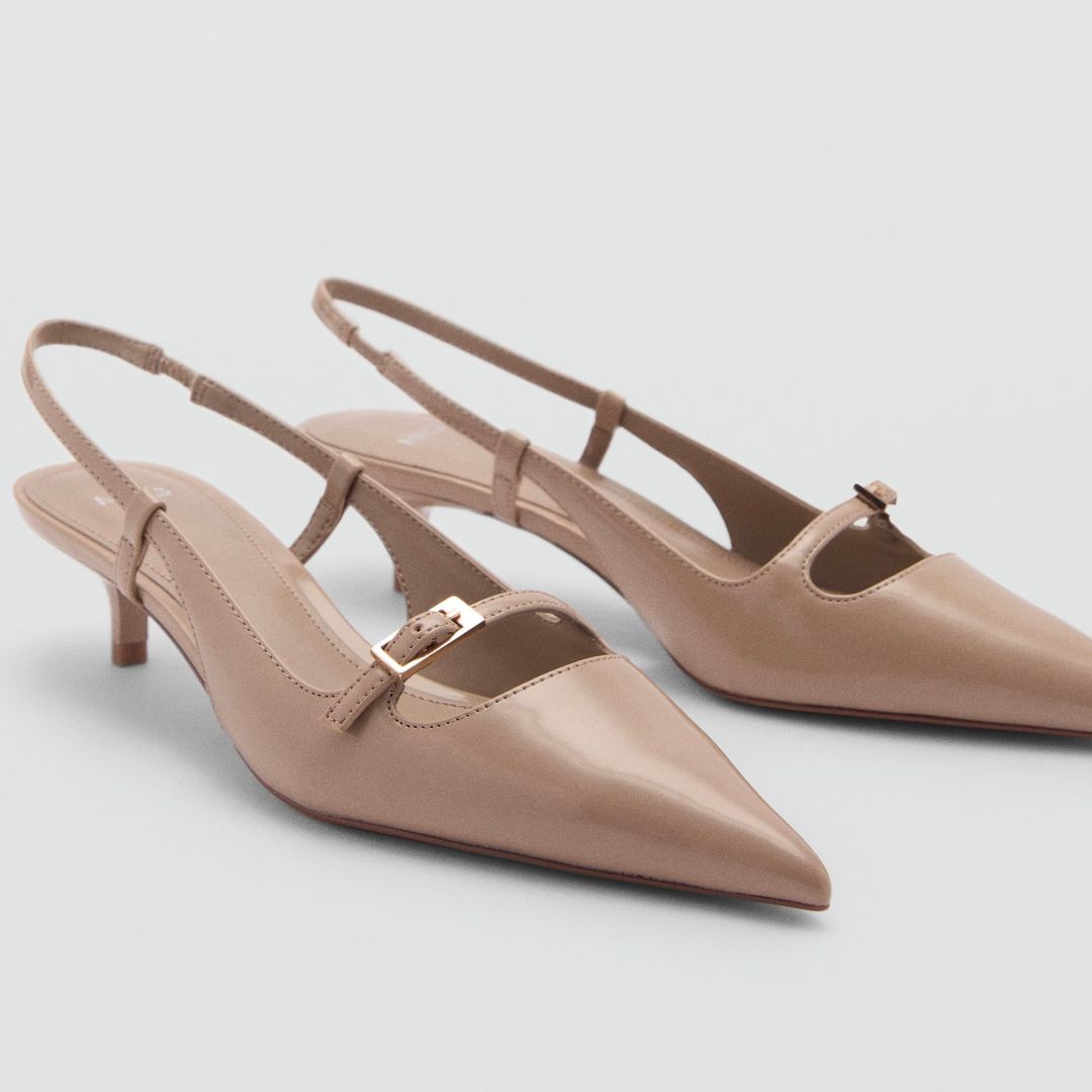 CHAUSSURES À TALONS SLINGBACK AVEC BOUCLE