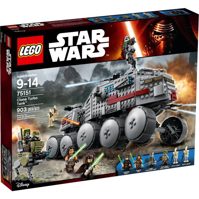Lego Star Wars Clone Turbo Tank 75151 (Retired set)