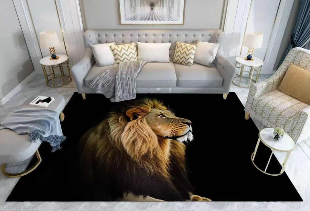 3D Animal Print Carpets