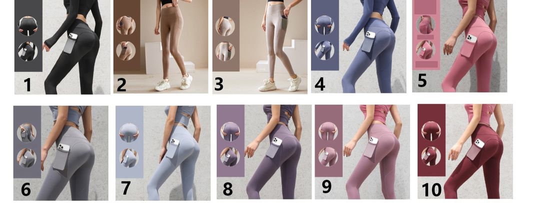 L - High Waist Yoga Pants