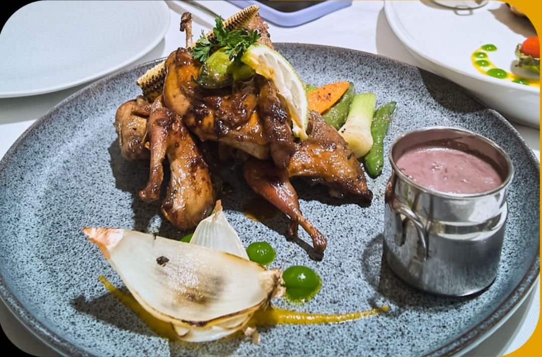 Caille Sautée aux Epices Douces