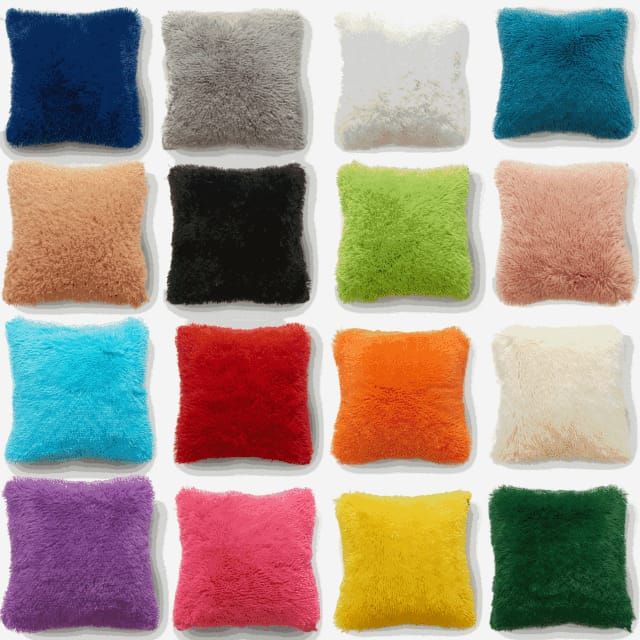 Fluffy Cushions Set of 5