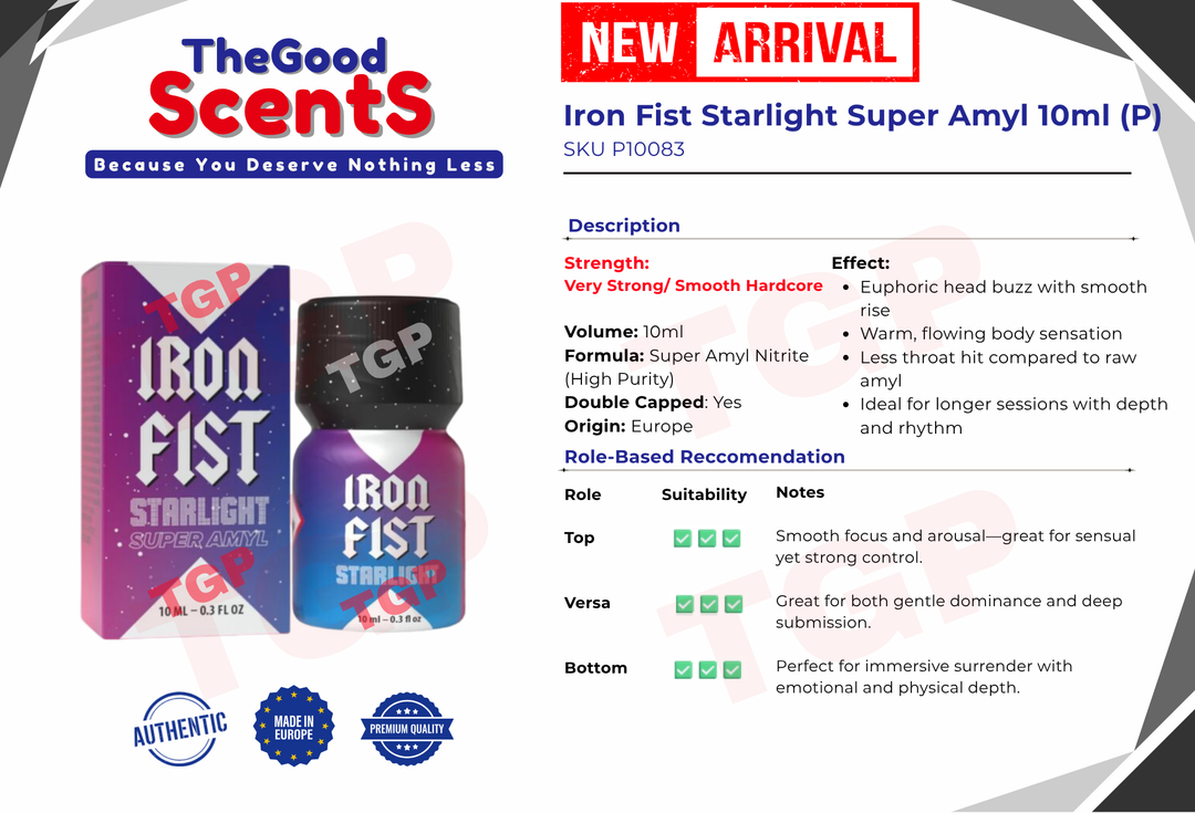 Iron Fist Starlight Super Amyl 10ml (P)