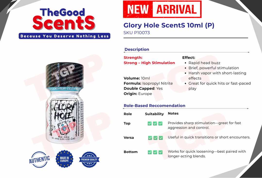 Glory Hole Poppers 10ml (P)