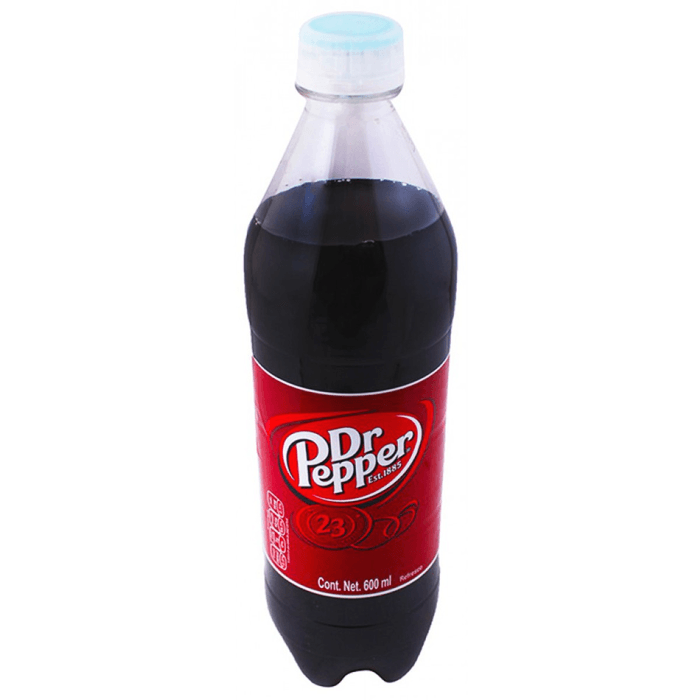 Soda De Cola Dr. Pepper 600.0 ML