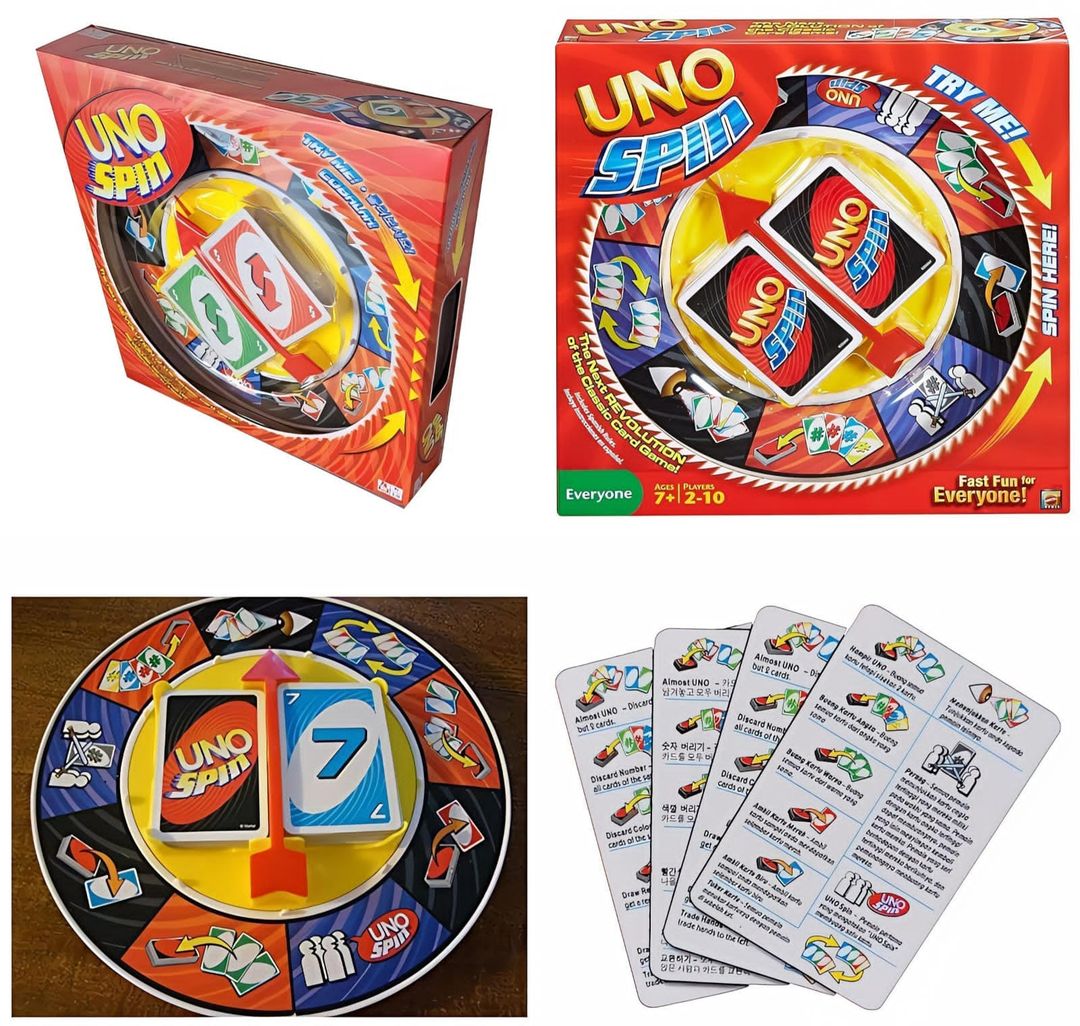 Uno Spin Board Game 