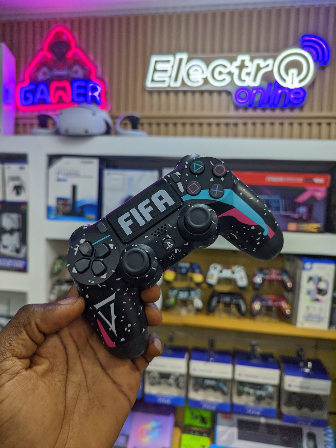 DualShock sem fio Personalizado FIFA -  PS4  