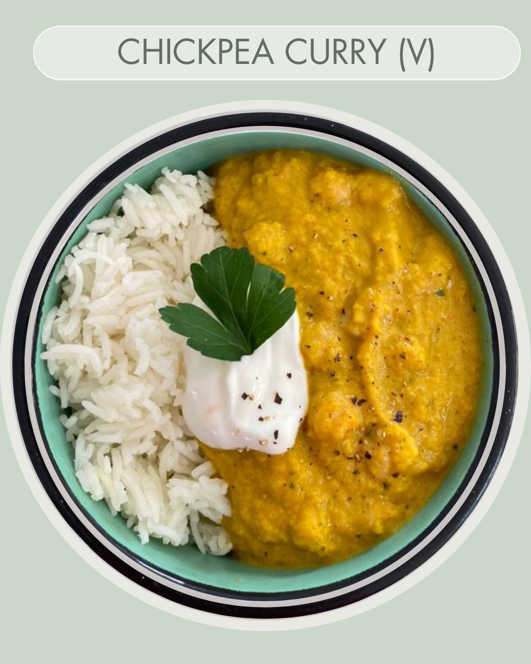 Butternut & Chickpea Curry (v) 