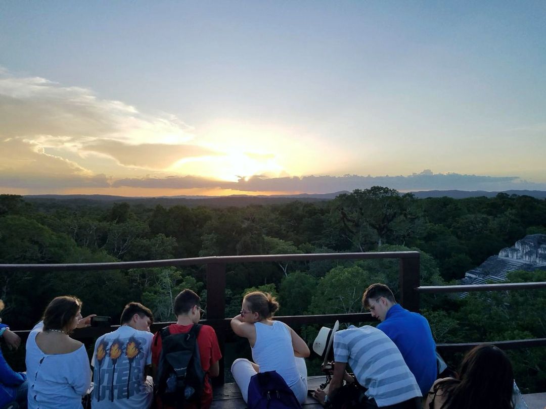 Tikal Sunset