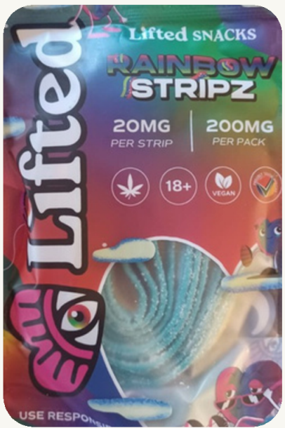  Rainbow Stripz - Lifted