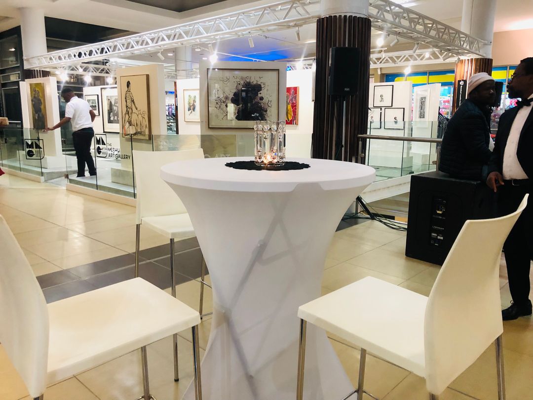 Rent a High cocktail table from ABSOLUTE CREATIONS