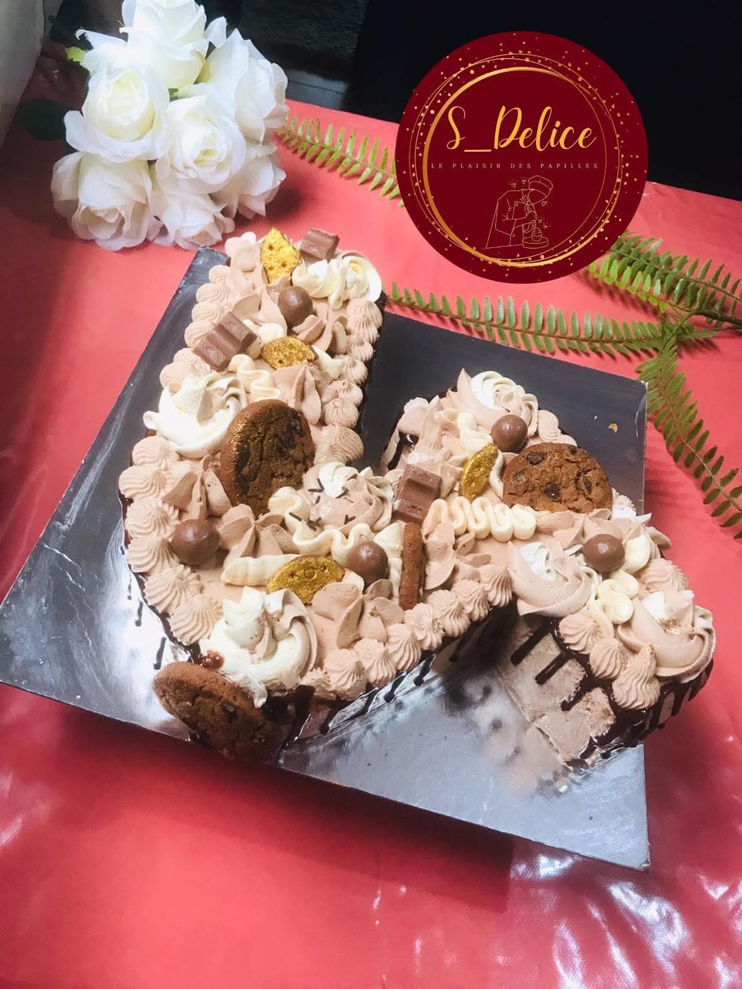 Number Cake / lettre 