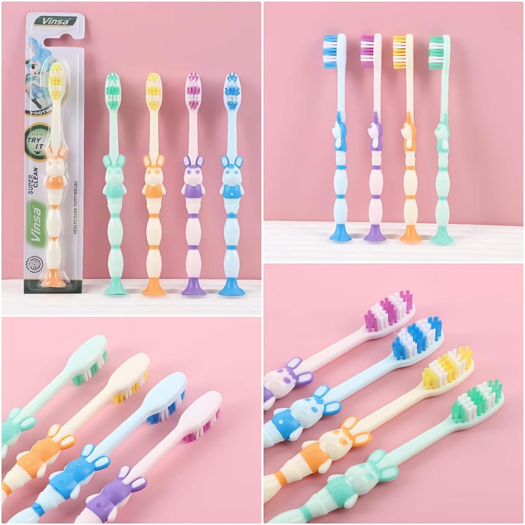 Box Kids Cartoon Toothbrushes