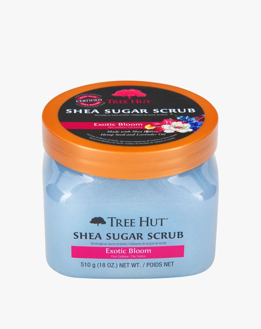 Exotic bloom shea sugar scrub