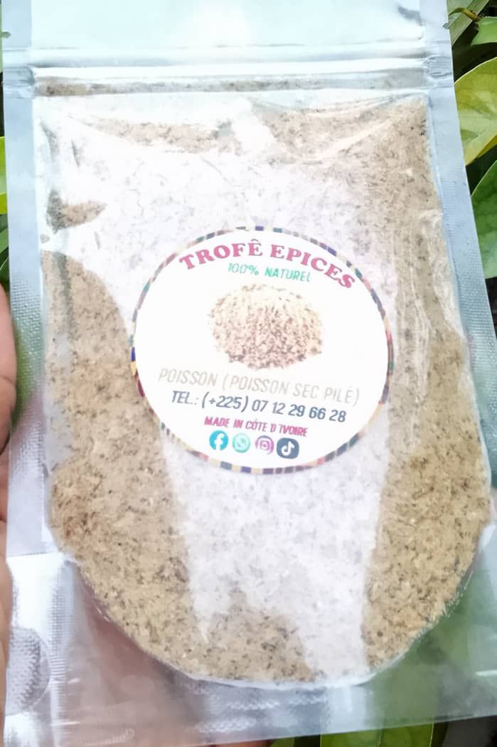 poudre de poisson