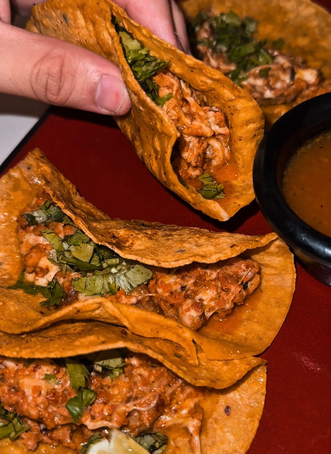 4 Tacos + Té Frío