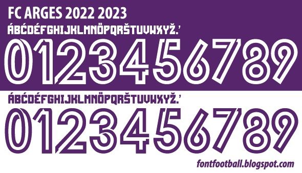 Font Vector FC Arges 2022 2023 kit
