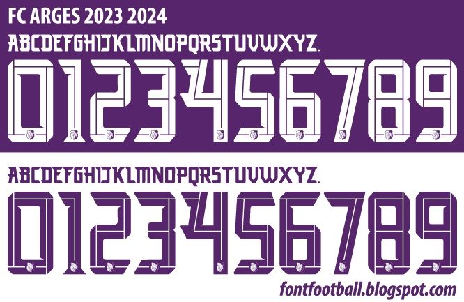Font Vector FC Arges 2023 2024 kit